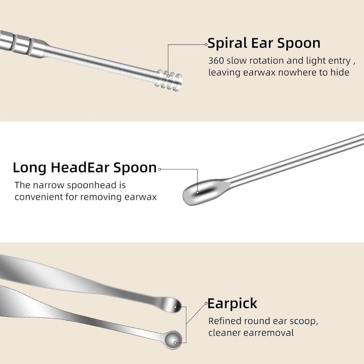 7pcs Ear Wax Removal Tool