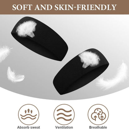 Sweat Sweatband Stretch Sports Head Band