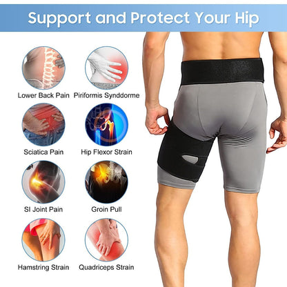 THIGH SUPPORT KNEE WRAP