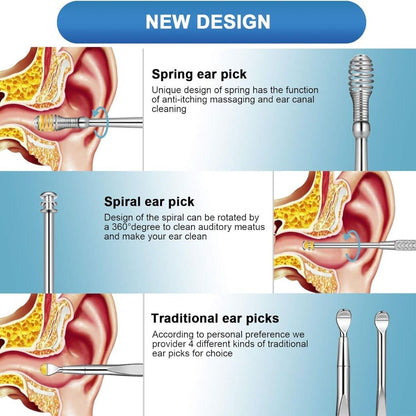 7pcs Ear Wax Removal Tool