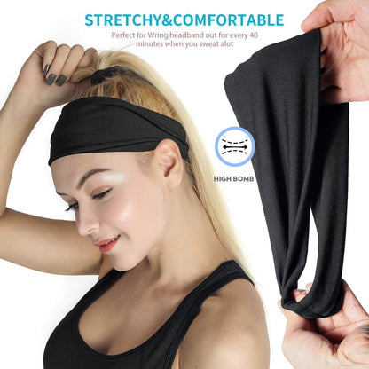 Sweat Sweatband Stretch Sports Head Band