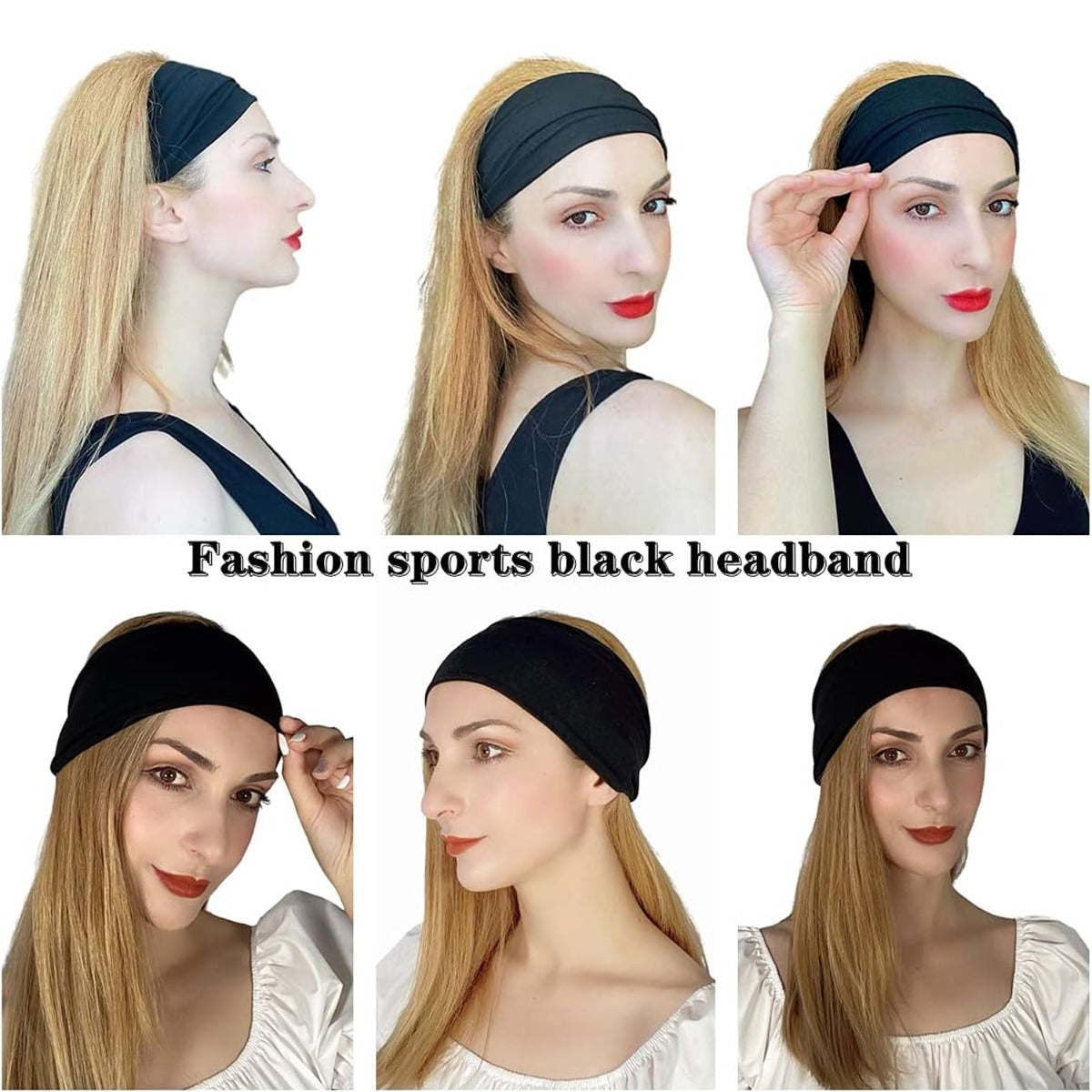 Sweat Sweatband Stretch Sports Head Band