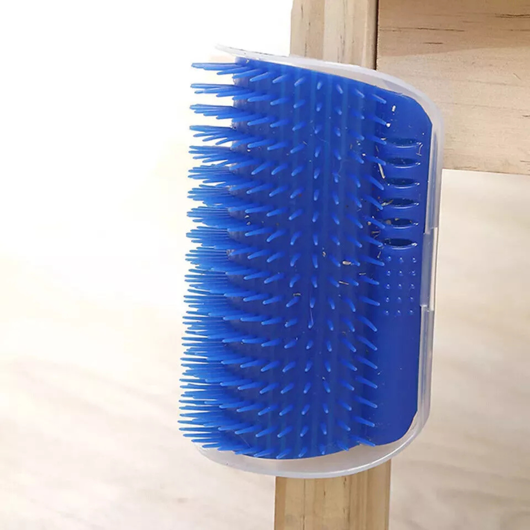 Cat Self Groomer Brush-Blue