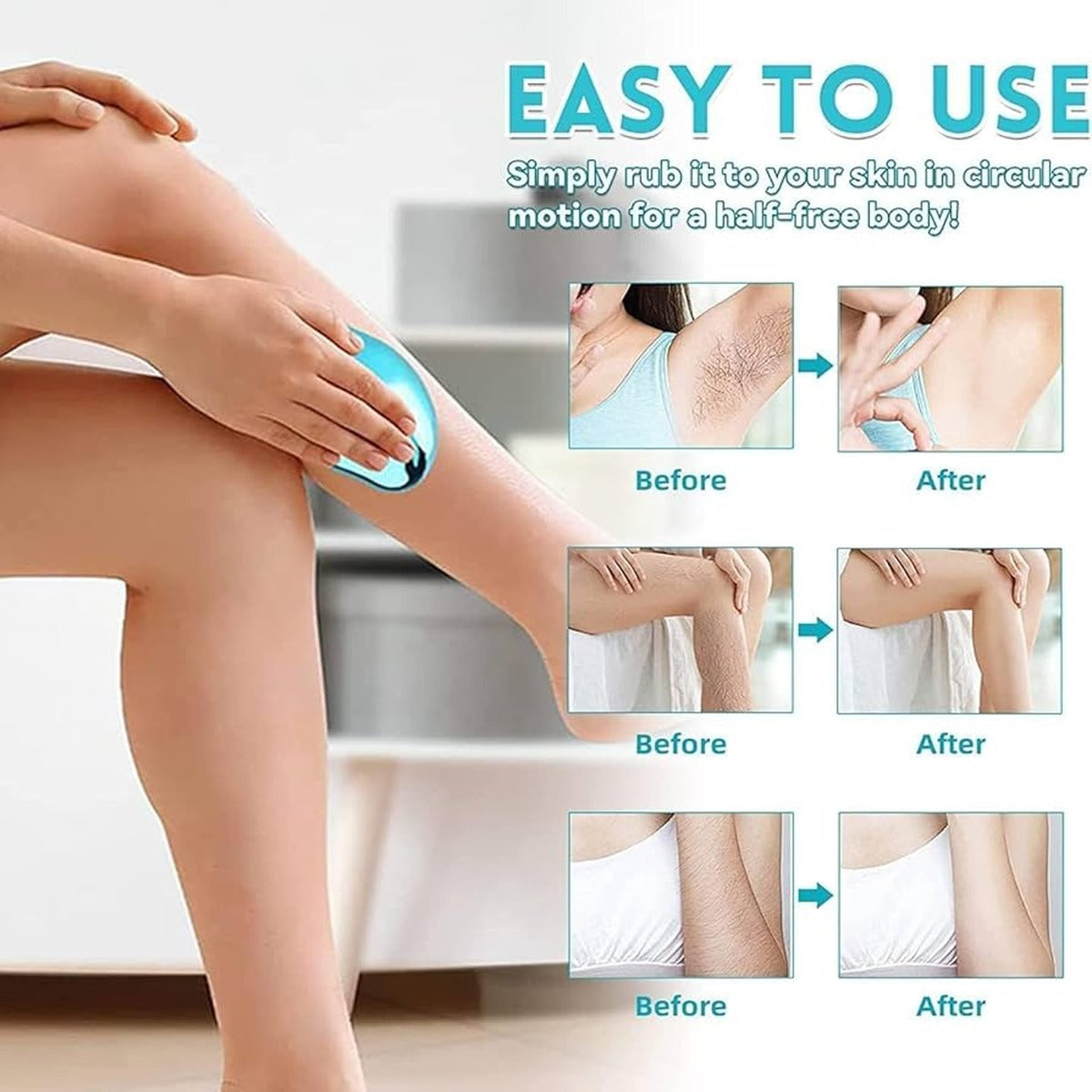 Painless Physical Hair Removal Epilators