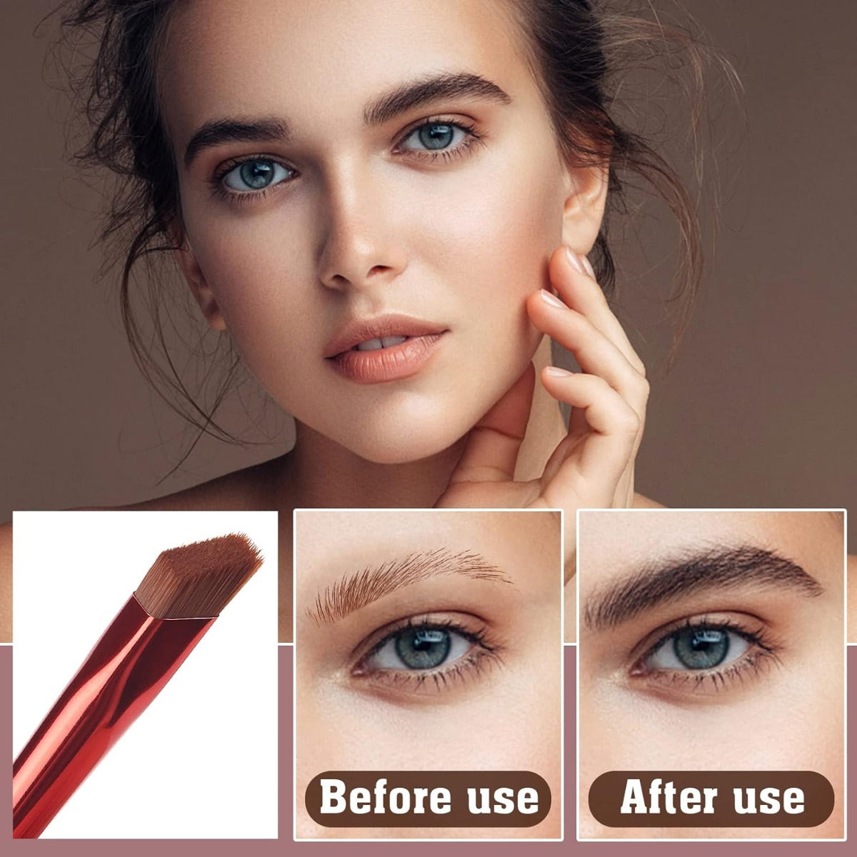 Eyebrow Hairline Brush - 1pcs
