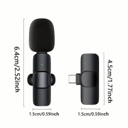 Wireless Lavalier Lapel Microphone 80G