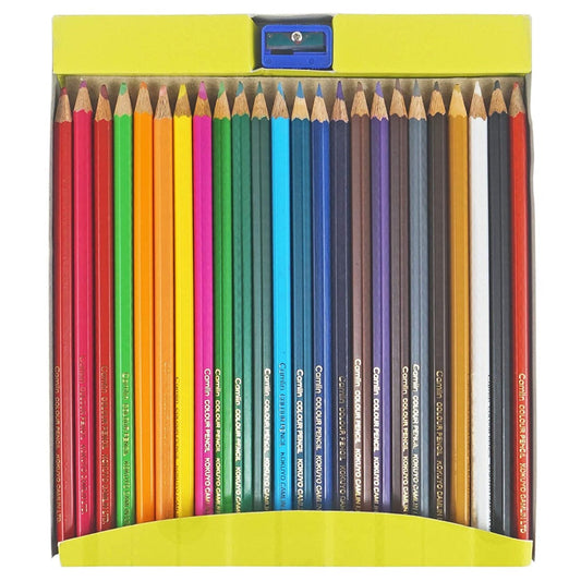 Colour Pencil Bright & Smooth Colouring 24 Shades