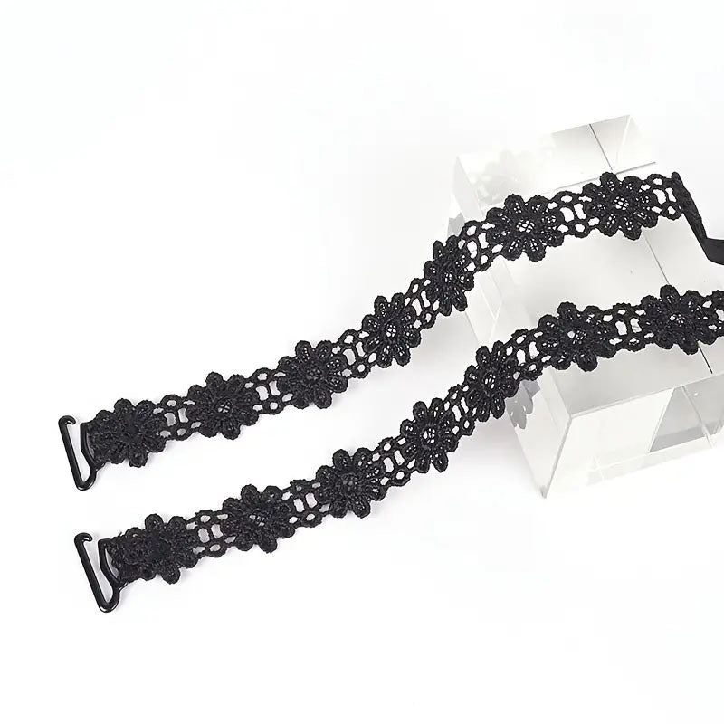 1 Pair Floral Lace Shoulder Strap