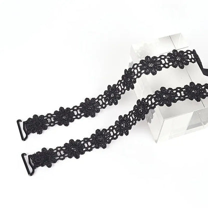 1 Pair Floral Lace Shoulder Strap
