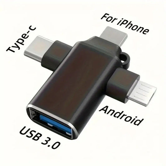 4 in 1 USB Type-C OTG Adapter Hub