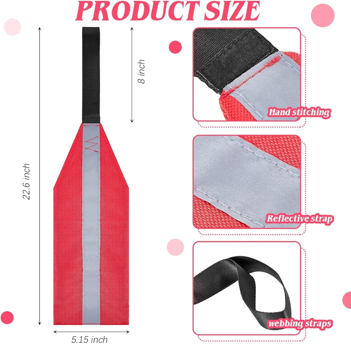 Safety Flag - Red Warning Flag