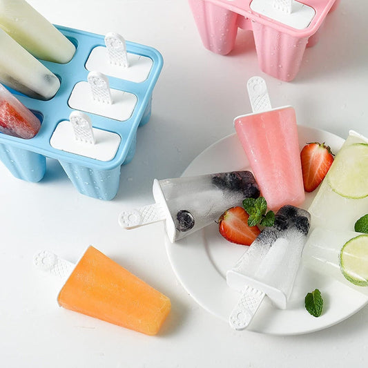 4 Cavities Popsicles Molds