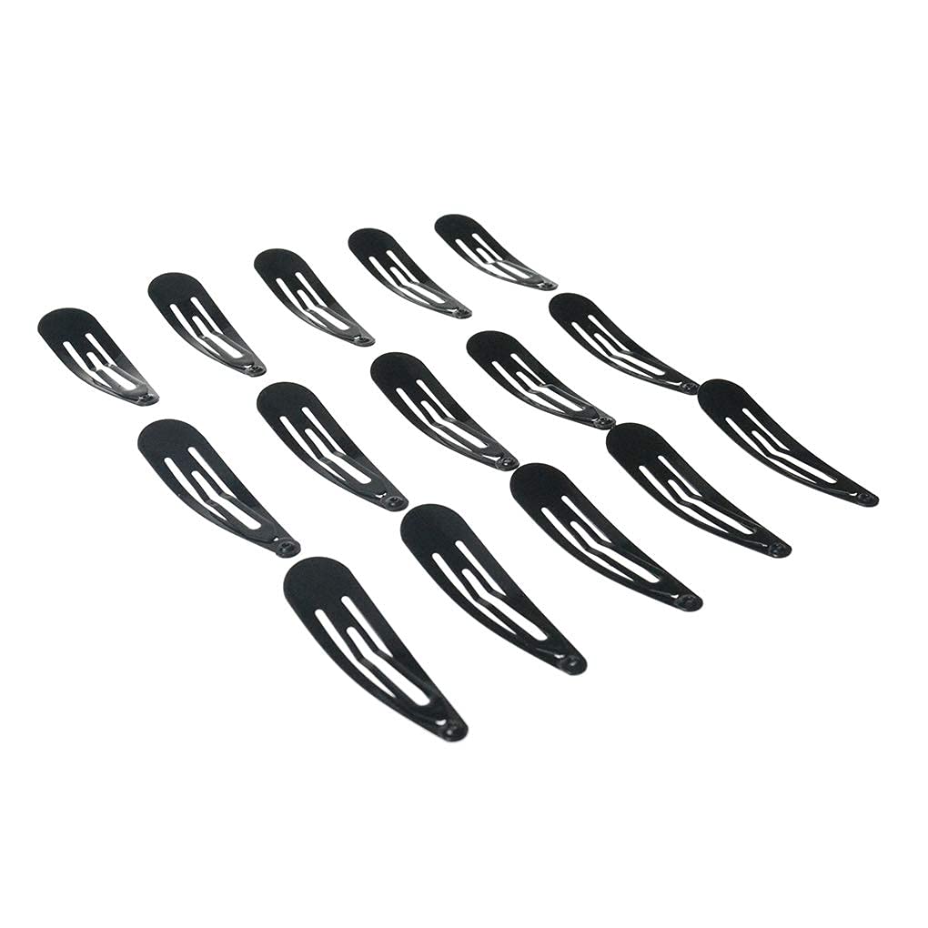 Simple Solid Color Snap Hair Side Clips Accessories Non-Slip For Girls & Women