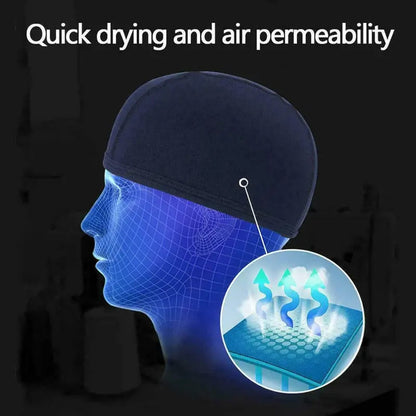 Cooling Skull Cap Helmet Liner Sweat Wicking