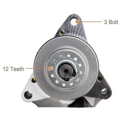 3 Bolt Top Electric Starter Motor Replacement For 50cc 70cc 90cc 110cc 125cc
