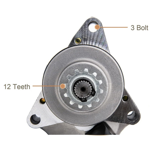 3 Bolt Top Electric Starter Motor Replacement For 50cc 70cc 90cc 110cc 125cc