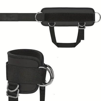 Comfortable Fitness Ankle Straps with D-Ring Cuffs