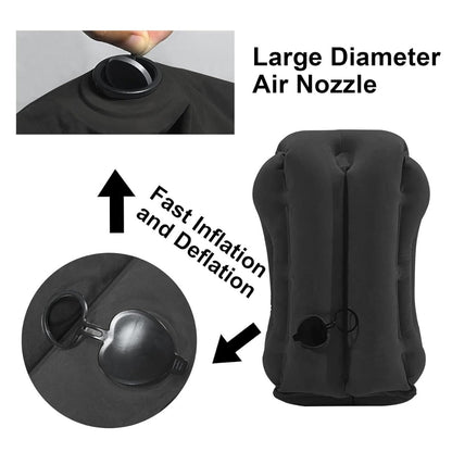 Inflatable Neck Travel Pillow