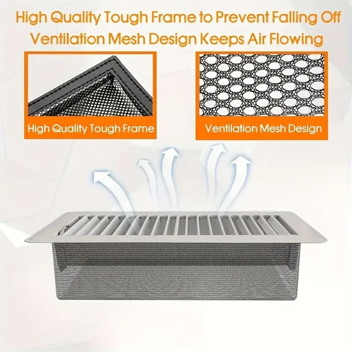 2 Pcs Floor Register Filters Vent Cover