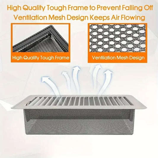 2 Pcs Floor Register Filters Vent Cover