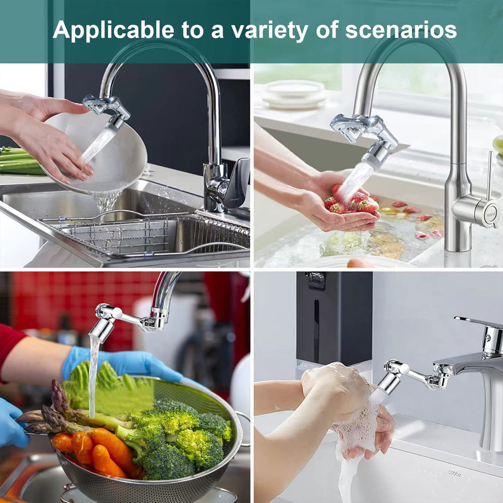 1080° Swivel Faucet Extender