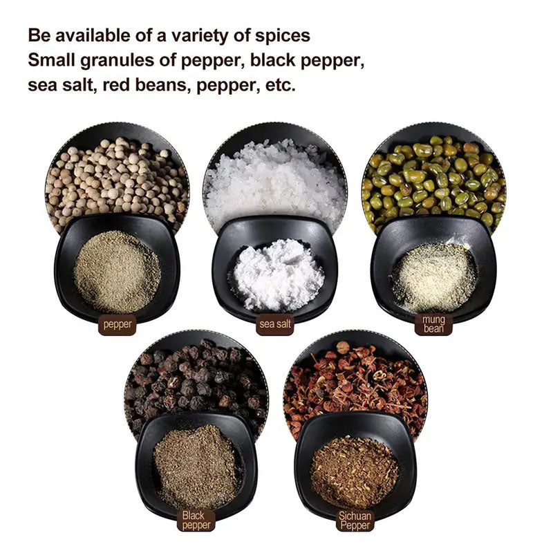 Electric Gravity Grinder Set