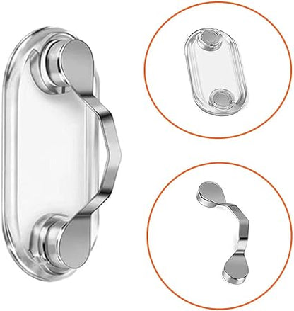 Portable Hang Pin Brooches Multi-Function Cloth Buckle Magnet Clip Eyeglass
