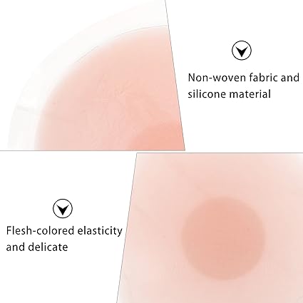 Silicone Nipple Stickers Women Chest Reusable Breast Pad