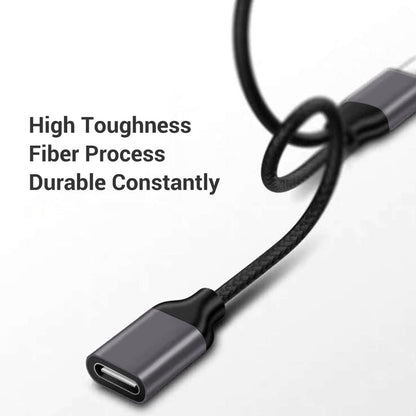 2-in-1 Multi-Function Type C To 3.5 mm Headphone Adapter Charging Port Suitable
