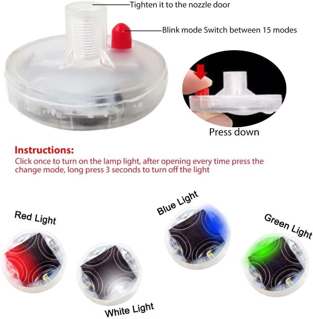Solar Energy LED Tyre Valve Cap
