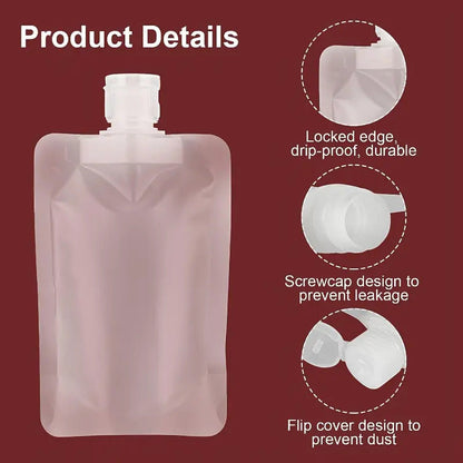 5 Packs Shampoo Packing Bag