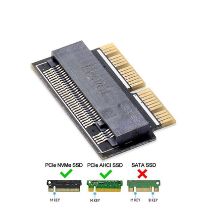 M.2 NVME/AHCI SSD Convert Adapter Mid 2013 to 2017 For Ultra-Thin Laptop Pro Retina