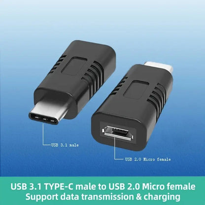 Micro USB To Type-C Conversion Connector