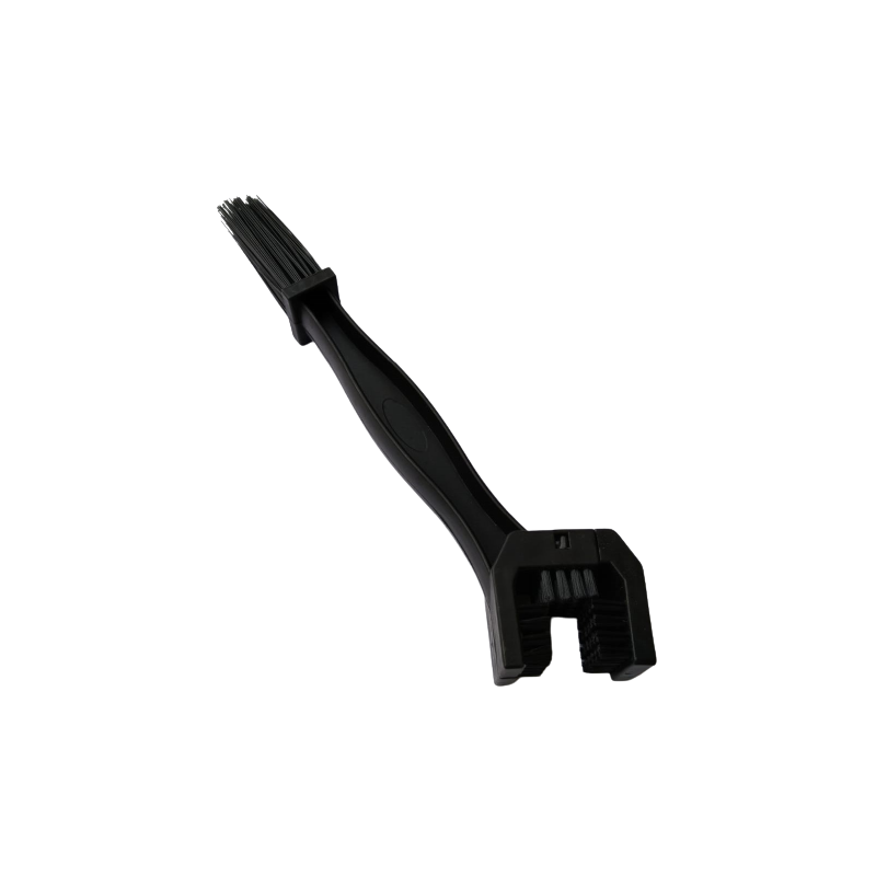 1pc Black Bicycle Chain Brush: Get Your Chain Cleaned Quickly and Easily with this Three-Sided Motorcycle Square Head Brush!