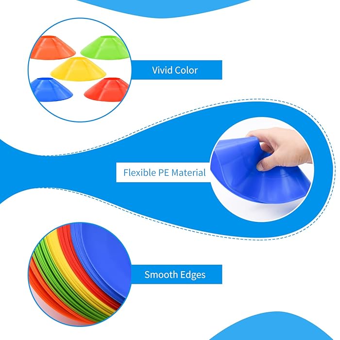 50 Pcs Mark Disks (5 Colors)