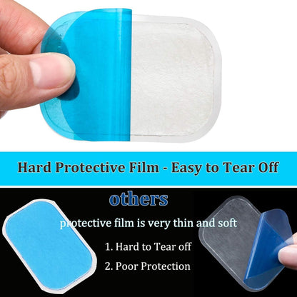 2 PCS Abdominal Gel Pads For Muscle Stimulation