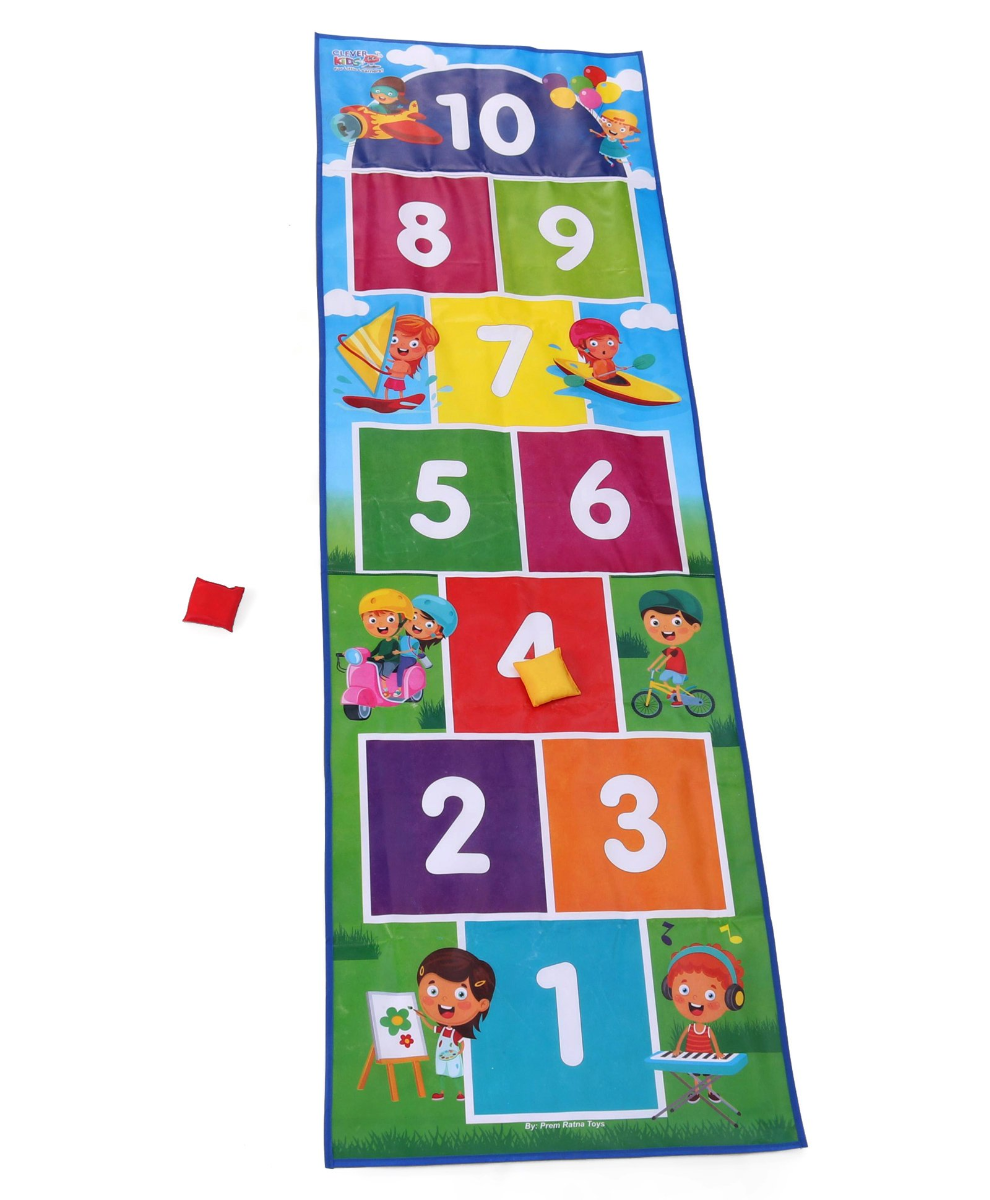 Hopscotch Count & Jump Jumbo Play Mat