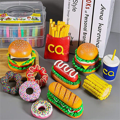 Polymer Clay Starter Kit, 50 Colors