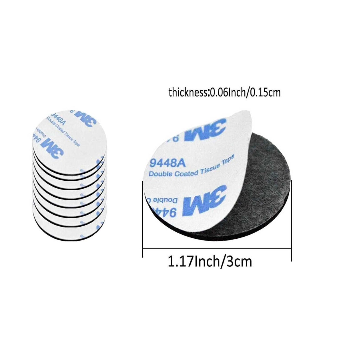 Tape Double Sided-Round