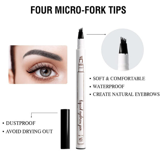 Waterproof Eyebrow Micro Pen-Chestnut