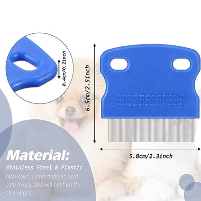 Pet Grooming Comb-Blue