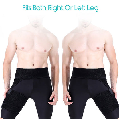 THIGH SUPPORT KNEE WRAP