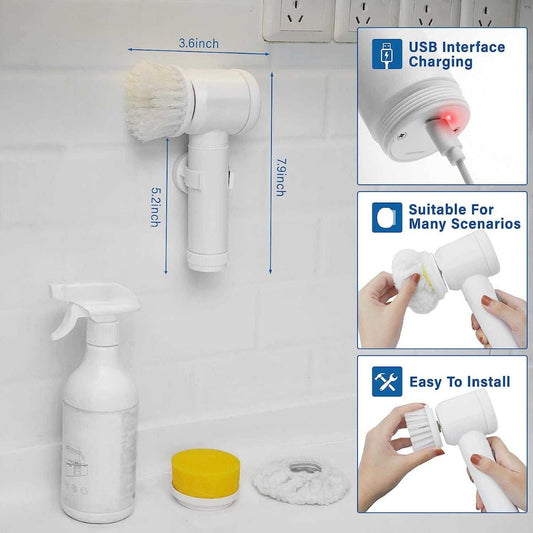 5-in-1 Handheld Magic Scrubber Cleaning Tool
