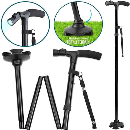 Walking Sticks with LED Lights