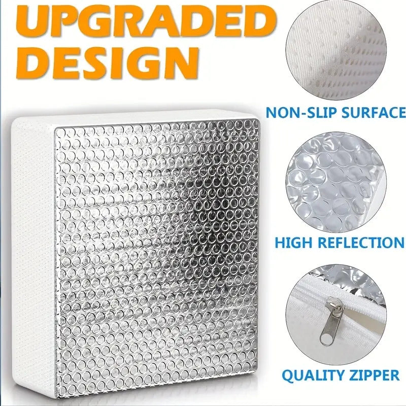 Reflective RV Roof Vent Insulator Skylight Cover Cushion