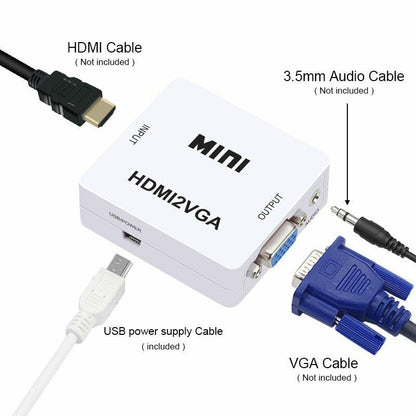 HDTV to VGA Convertor with Audio Out