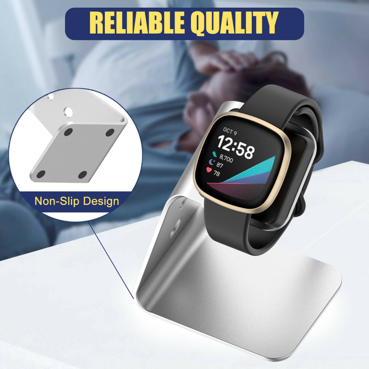 Stand Charger For Smart Watch 3 (Grey)