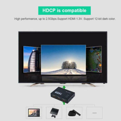HDTV Switcher Box 3 In 1 Out, Full HD 1080P