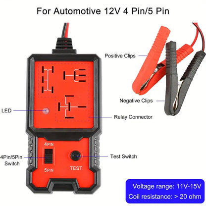 Auto Car Automotive Relay Tester