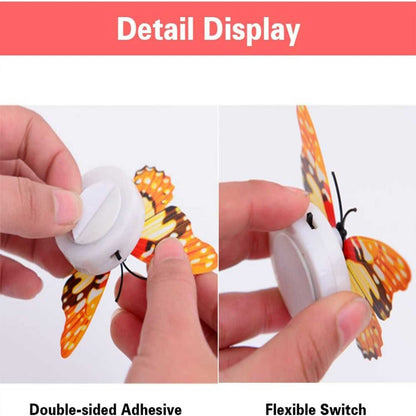 10 PCS LED Butterfly Light